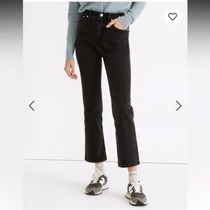 Madewell Petite Slim Demi-Boot Jeans in Lunar Wash